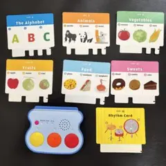 知育玩具 えいごクイズドラム　音声機能付きカードセット