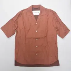 Andersson Bell シーサイドカラーブロックオープンカラーシャツ S