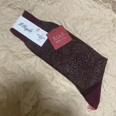 新品　イルレガロ　シルク混ソックス 日本製