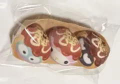 サンリオ ハンギョドン マイメロ バツ丸　選んでたこ焼きマスコット