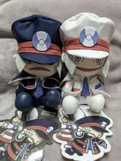 ポケモンセンター Pokemon Trainers ぬいぐるみ ノボリ クダリ Yahoo!オークション - ぬいぐるみ サブウェイマスター ノボリ