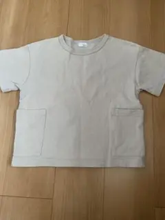 ローリーズファーム　ベージュ Tシャツ 110cm 半袖 2ポケット