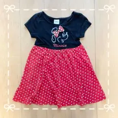 Disney ディズニー　ミニーちゃん ワンピース　6X