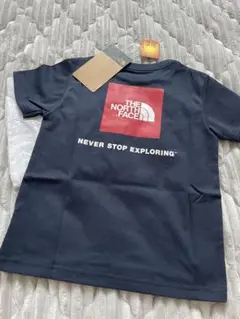 新品タグ付き THE NORTH FACE Tシャツ 120cm ネイビー