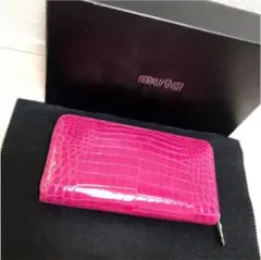 大幅値下げ! ムータ muta 長財布 クロコダイル