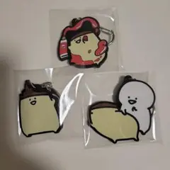 お文具といっしょ　プリンさん　ラバーキーホルダー