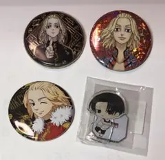 東京リベンジャーズ 佐野万次郎 マイキー 缶バッジ アクリルスタンド