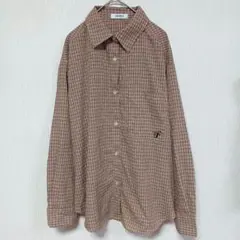 FOREVER 21 チェック柄 長袖シャツ ブラウス 羽織 フリーサイズ
