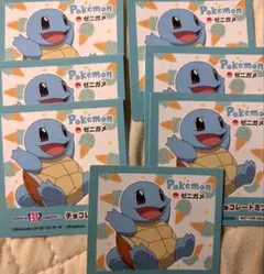 サーティワン　ポケモンステッカー　ゼニガメ