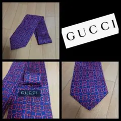 GUCCI/ビット柄ネクタイ