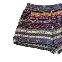 AMERICAN EAGLE★ショートパンツ★花柄★アジアン★インド製★美品