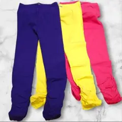 【即購入OK♥】BIENZOE 伸びる ガール レギンス レースつき 3色