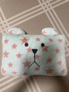 CRAFTHOLIC クマデザインのフリース枕
