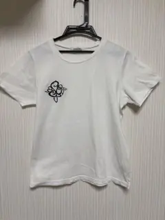 アルページュストーリーオリジナル　エンブレム刺繍Tシャツ　サイズ2 白