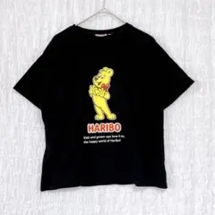 2907 ハリボー　HARIBO 半袖　Tシャツ　キッズ　150㎝　黒　面白い