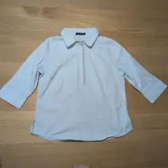 BeBe 七分袖シャツ 130 水色