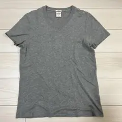 Abercrombie & Fitch グレー Vネック Tシャツ S
