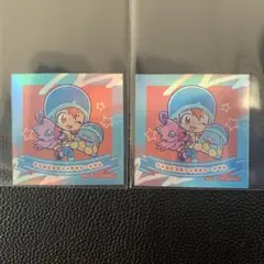 デジモン サンリオ ステッカー 空