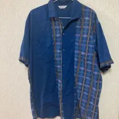 難あり　半袖かりゆしウェア　Lサイズ