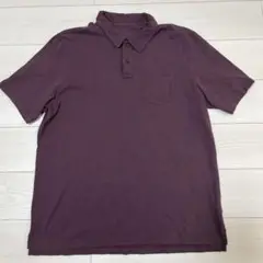 L.L.Bean パープル ポロシャツ Mサイズ