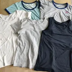 男の子　肌着140 半袖　5枚　まとめ売り