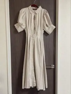 【SALE】半袖シャツワンピース
