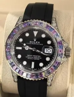 ROLEX Yacht-Master ブラック ダイヤモンド