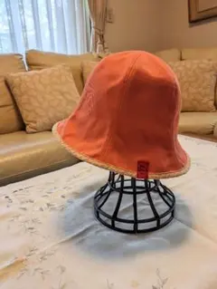 リバーシブルハット オレンジ