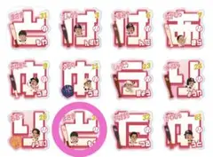 ソフトバンクホークス ピンクフルデー アクリルネームバッジ 正木智也