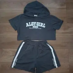 ALGY グレー Tシャツセットアップ