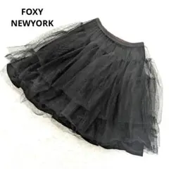 定価7.4万 未使用 FOXEY フォクシー チュチュプリマ ティアードスカート 定価7.4万 未使用 FOXEY フォクシー チュチュプリマ ティアード
