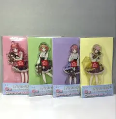 五等分の花嫁　どっちの私が好き　ひこくじ　クリアスタンド　一花　二乃　四葉　五月