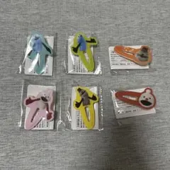 パペットスンスン　ヘアクリップ 6個セット