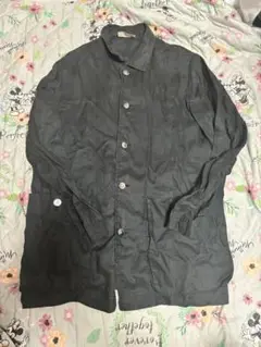 HAI sports イッセイミヤケ黒 リネンカバーオール 90s ジャケット
