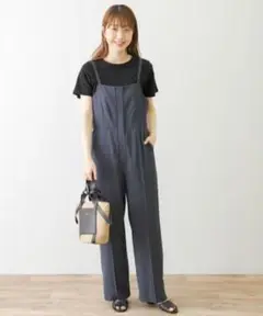 アーバンリサーチサニーレーベル　ドットジャガードオールインワン