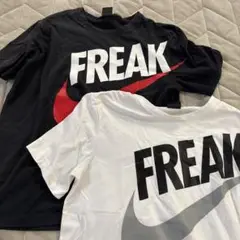 Nike FREAK Tシャツ 2色セット 黒L 白M