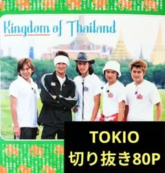 TOKIO 長瀬智也 山口達也 城島茂 松岡昌宏 国分太一 切り抜き80P