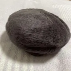 オーバーライド ベレー帽 ブラウン