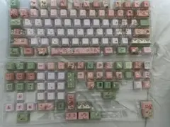 花柄デザイン キーキャップ　keycap