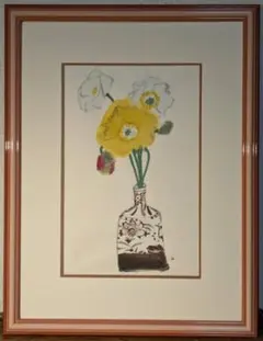 絵画　日本画　松本榮　卓上静物 Syokatsukan cranes｜Matsumoto Shoeido | Japanese Paintings