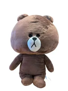 LINE ブラウン ぬいぐるみ