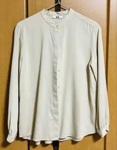 UNIQLO ベージュ 長袖シャツ S