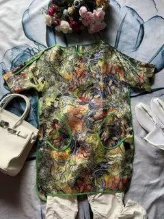 YQS ワンピース SILK 100% size L