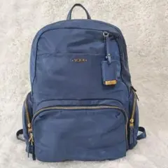 TUMI トゥミ リュックサック ボヤージュ ナイロン ネイビー ゴールド金具