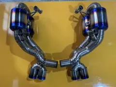 ポルシェ997 911 カレラS後期 社外スポーツマフラー　チタン製