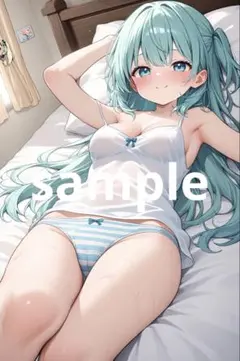 AIイラスト セクシー アニメイラスト ポスター A4サイズ No.402