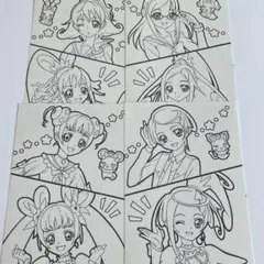 ドキドキ　プリキュア　ぬりえおてがみ　おてがみぬりえ バンダイ ドキドキ！プリキュア ぬりえおてがみ - プリキュア坂
