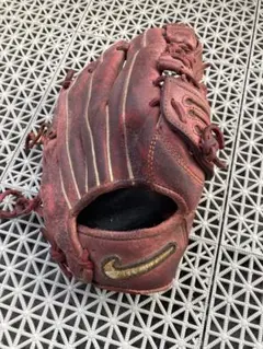 硬式グローブ 内野 NIKE 赤