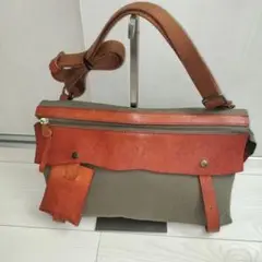 豊岡鞄 タイムバックス キャンバスショルダーバッグ