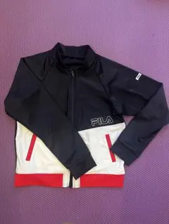 FILA ラッシュガード 100cm~ 黒/白/赤